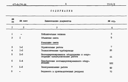 Состав альбома. Типовой проект 411-2-176.86Альбом 8  Сметы.      