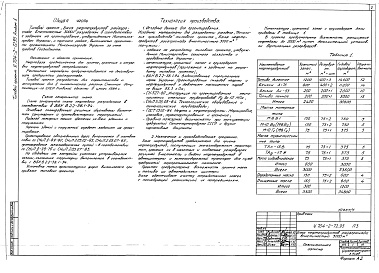 Состав альбома. Типовой проект У.704-2-72.95Альбом 1 ПЗ, ГП, КЖ, ТК, ТС, НВК, ЭС, НСС