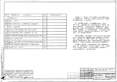 Состав альбома. Типовой проект 186-000-235с.83Альбом 2 Узлы и детали
