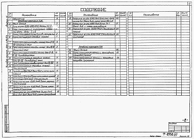 Состав альбома. Типовой проект 902-1-82.83Альбом 4 Строительные решения. Подземная часть (опускной способ в сухих и мокрых грунтах)   