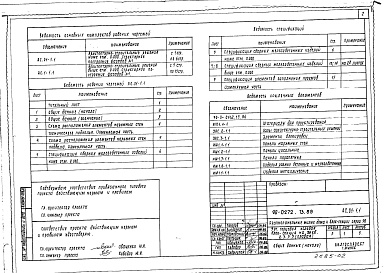 Состав альбома. Типовой проект 90-0272.13.89Альбом 2 АС.01-1.1 Архитектурно-строительные решения ниже отм. 0.000. Структурное построение фасадов №1. АС.1-1.1 Архитектурно-строительные решения выше отм. 0.000. Структурное построение фасадов №1