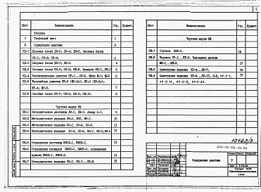 Состав альбома. Типовой проект 274-15-33.13.91.Альбом 3 Изделия заводского изготовления.   