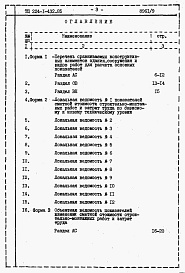 Состав альбома. Типовой проект Альбом 7 Расчеты показателей по СН 514-79.     