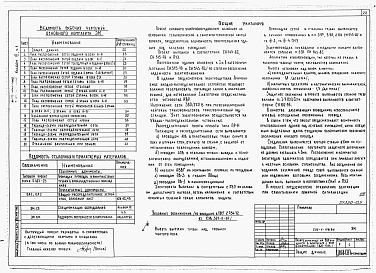 Состав альбома. Типовой проект 232-1-138.86Альбом 3 Электротехнические чертежи. Часть 1