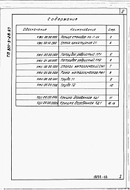 Состав альбома. Типовой проект 820-3-28.83Альбом 3 Строительные изделия.     