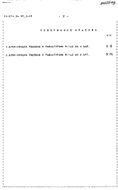 Состав альбома. Типовой проект 81-014.84Альбом 23 Расчетные таблицы систем отопления на температуру -30 С Rо=0,44, Rи=0,29. МП.2-1.2 
