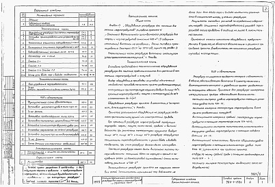 Состав альбома. Типовой проект 704-1-153сАльбом 6 Оборудование резервуара для темных нефтепродуктов           