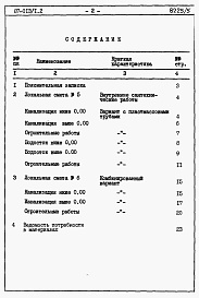 Состав альбома. Типовой проект 87-013/1.2Альбом 5 Часть 8.85 раздел 8.3 Сметы и ведомости потребности в материалах для варианта внутренней канализации и водостоков с применением пластмассовых труб