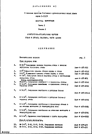 Состав альбома. Типовой проект 1-515/9Часть 1 Дополнение 1 Раздел 2 Архитектурно-строительные чертежи узлов и деталей надземной части здания