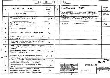 Состав альбома. Шифр ПП1-9 ПособиеАльбом 1 Рабочие чертежи