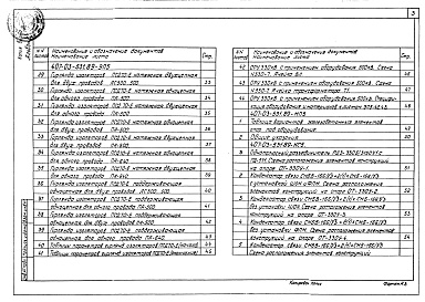 Состав альбома. Типовой проект 407-03-531.89Альбом 6 ОРУ 330 кВ. Электротехнические чертежи. ОРУ 330 кВ. Строительные чертежи   