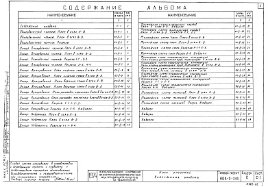 Состав альбома. Типовой проект 902-2-260Альбом 2 Блок емкостей. Строительная часть. Опалубка и армирование днища. Монтажные схемы. Выборки   