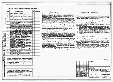 Состав альбома. Типовой проект 225-1-397сАльбом 9 Проектная документация на перевод хозяйственно-бытовых помещений в подвале для использования по ПРУ.     