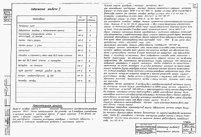 Состав альбома. Типовой проект 704-1-151сАльбом 2 Рабочие чертежи КМ понтона