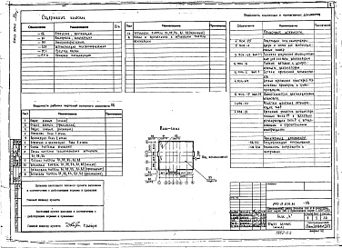 Состав альбома. Типовой проект 263-12-256.86Альбом 2 Инженерное оборудование