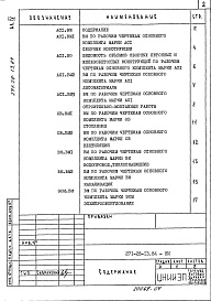 Состав альбома. Типовой проект 271-28-13.84Альбом 4 Ведомость потребности в материалах     