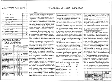 Состав альбома. Типовой проект 04-09-43Альбом 1 Общая часть (Н4268). Приемное устройство со складом сырья (Н4269). Дробильно-сортировочное отделение (Н4270)