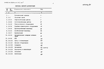 Состав альбома. Типовой проект 409-14-75.88Альбом 6 Сметы  Производственная часть  Часть 1 книги 1, 2