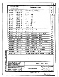 Состав альбома. Серия 3.006.1-2.87 СборныеВыпуск 7 Узлы трасс. Лотки, плиты, балки. Арматурные и закладные изделия. Рабочие чертежи