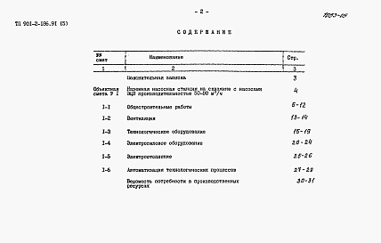 Состав альбома. Типовой проект 901-2-186.91Альбом 5 Сметы