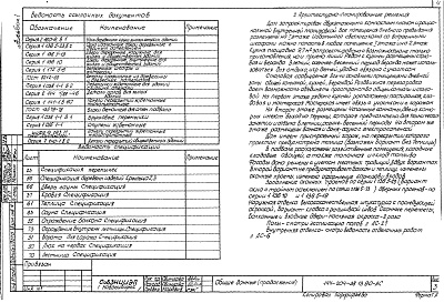 Состав альбома. Типовой проект 144-204-38.13.90Альбом 1 Архитектурно-строительные решения