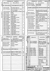 Состав альбома. Серия 5.903-12 БлокиВыпуск 1-3 Блок перекачивающих насосов мазута БМПН-2х324,0-3,4. Рабочие чертежи