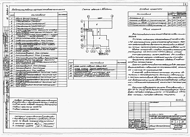 Состав альбома. Типовой проект 225-1-397сАльбом 6 Электрооборудование и слаботочные устройства.     