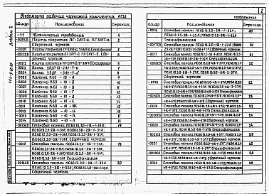Состав альбома. Типовой проект 709-9-79.87Альбом 2 Применен из т.п. 709-9-80.87 Строительные изделия     