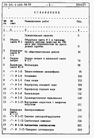 Состав альбома. Типовой проект 214-1-405пв.87Альбом 6  Сметы. Книга 1