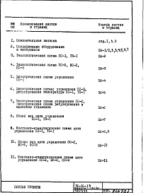 Состав альбома. Типовой проект IX-16-14Часть 7 Автоматика сантехустройств