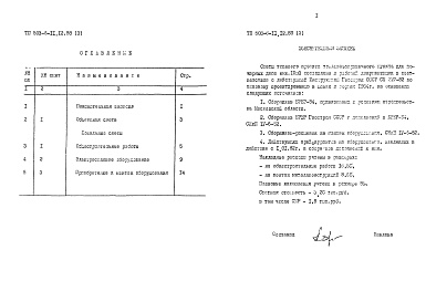 Состав альбома. Типовой проект 503-6-11.12.88Альбом 3 Сметная документация