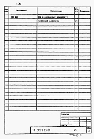 Состав альбома. Типовой проект 902-9-23.84Альбом 10 Сметы    