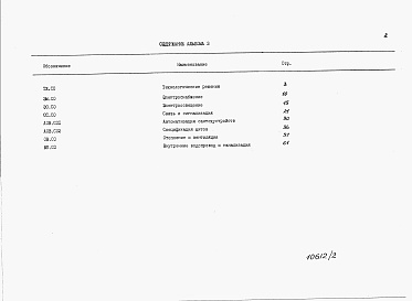 Состав альбома. Типовой проект 709-9-120.91Альбом 3 – Спецификации оборудования.     
