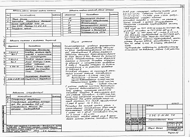 Состав альбома. Типовой проект У.812-9-21.96Альбом 1  Пояснительная записка. Технологические решения. Электротехнические решения. Автоматизация. Связь и сигнализация. Архитектурные решения. Конструкции железобетонные. Тепломеханические решения. Отопление и вентиляция. Водоснабжение и канализация 