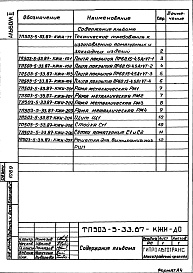Состав альбома. Типовой проект 503-5-33.87Альбом 2 Сборные железобетонные изделия. Стальные арматурные и закладные изделия