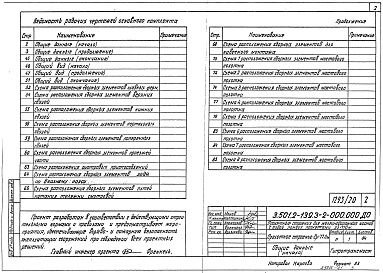 Состав альбома. Серия 3.501.2-139 ПролетныеВыпуск 3-2 Пролетное строение Lp = 77,0 м. Рабочие чертежи 