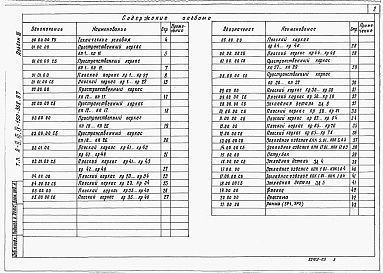 Состав альбома. Типовой проект А-II,III,IV-150-368.87Альбом 3 Строительные решения    