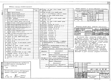 Состав альбома. Типовой проект 221-1-653.13.89Альбом 5 Внутренний водопровод и канализация