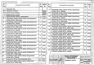 Состав альбома. Шифр РК2201-82 СборныеАльбом 1 Рабочие чертежи