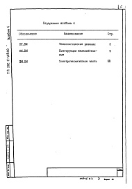 Состав альбома. Типовой проект 902-2-480.90Альбом 4 Ведомость потребности в материалах.          
