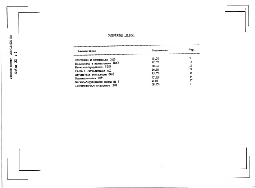 Состав альбома. Типовой проект 264-12-250.85Альбом 8 Спецификация оборудования Часть 1