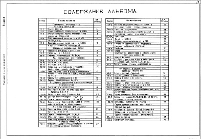 Состав альбома. Типовой проект 901-3-267.89Альбом 2 Технология производства.	Внутренний водопровдо и канализация	. Эскизные чертежи общих видов. Отопление и вентиляция	