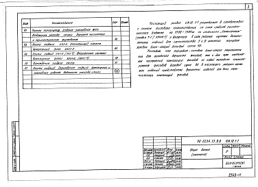 Состав альбома. Типовой проект 90-0234.13.88Альбом 10 Индустриальные изделия торцевых-угловых блок-секций (ИЖ 10.1-1)