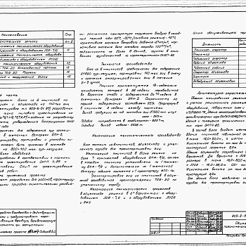 Состав фльбома. Типовой проект 805-2-83.88Альбом 1 Общая пояснительная записка