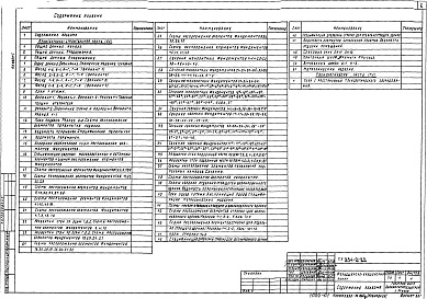 Состав альбома. Типовой проект 254-2-22Альбом 1 Архитектурно-строительные, технологические чертежи