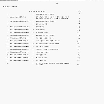 Состав фльбома. Типовой проект У.804-2-84.94Альбом 3 Сметы