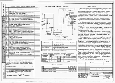 Состав альбома. Типовой проект 225-1-413с.84Альбом 6 Внутренние водопровод и канализация.     