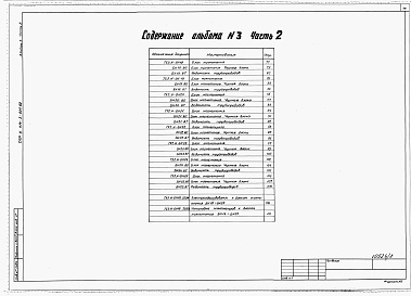 Состав альбома. Типовой проект У.414-3-021.92Альбом 3 Часть 2. Блоки нагнетания объектов водного хозяйства  ТХ 2. И - БН 18 - 25, ТХ 2. И - БН 18 - 25.ЭМ, ТХ 2. И - БН 18 - 25.АТХ 