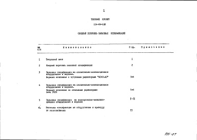 Состав альбома. Типовой проект 114-89-2/1.2Альбом 32 Сметы. Вариант подвала с хозяйственными помещениями (8.1-2)