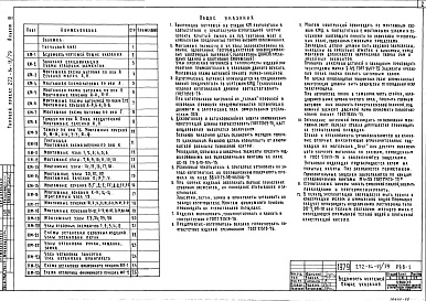 Состав альбома. Типовой проект 272-14-11/79Альбом 3 Витражи.